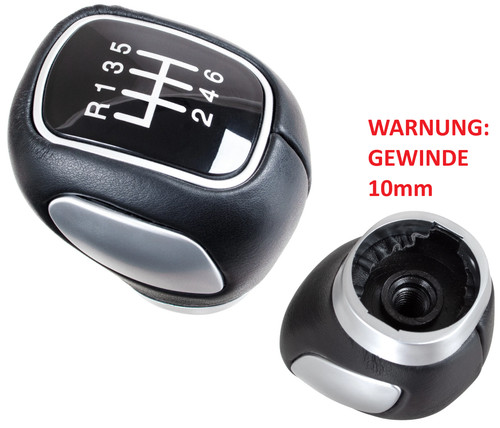 Schaltknauf schwarzes - mm,